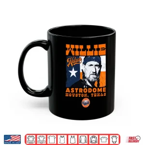 Mug Willie Nelson 1985 Houston Astrodome Texas Shirt