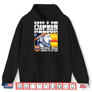 Hoodie Willie Nelson Astrodome Houston Texas February 1985 Shirt