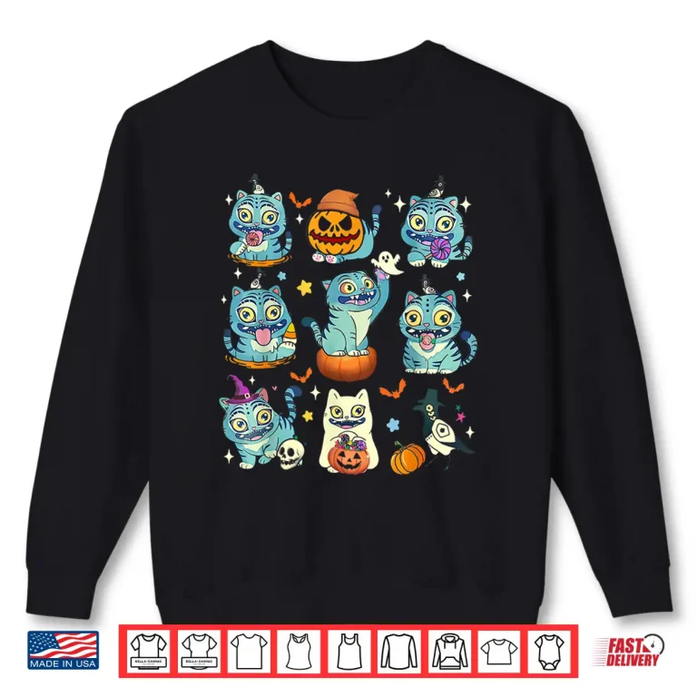 Derpy Tiger And Sussie Bird Halloween Shirt 2 Sweatshirt Derpy Tiger and Sussie Bird Halloween Shirt