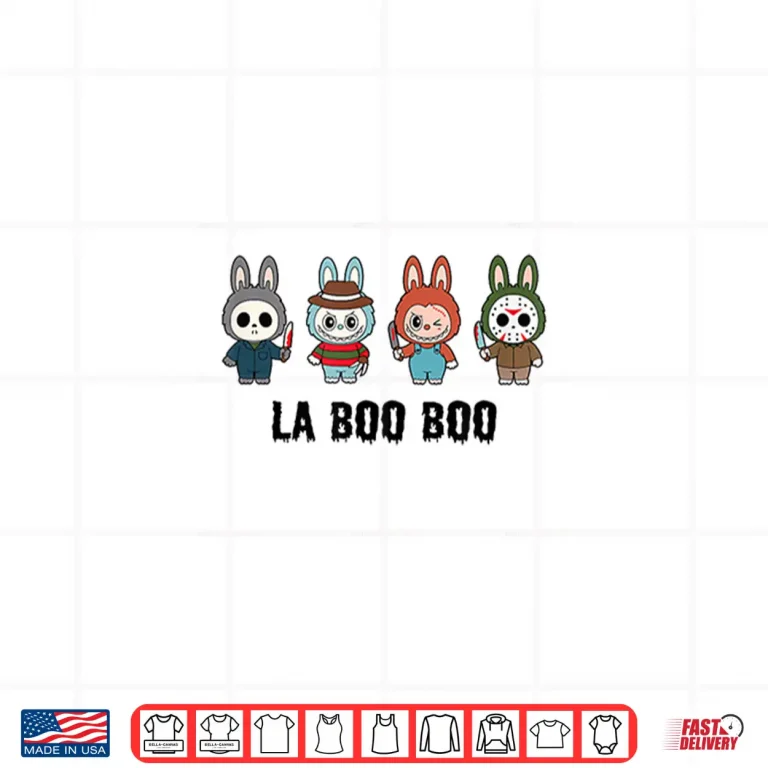 Halloween La Boo Boo Pop Culture Horror Party Shirt 4 Design Halloween La Boo Boo Pop Culture Horror Party Shirt