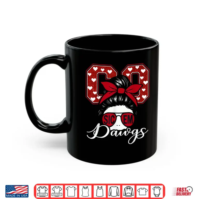 Mug Go Dawgs Funny Sic Em Retro Shirt