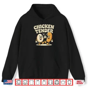 Hoodie Chicken Tender Egg Raising Chickens Farm Shirt