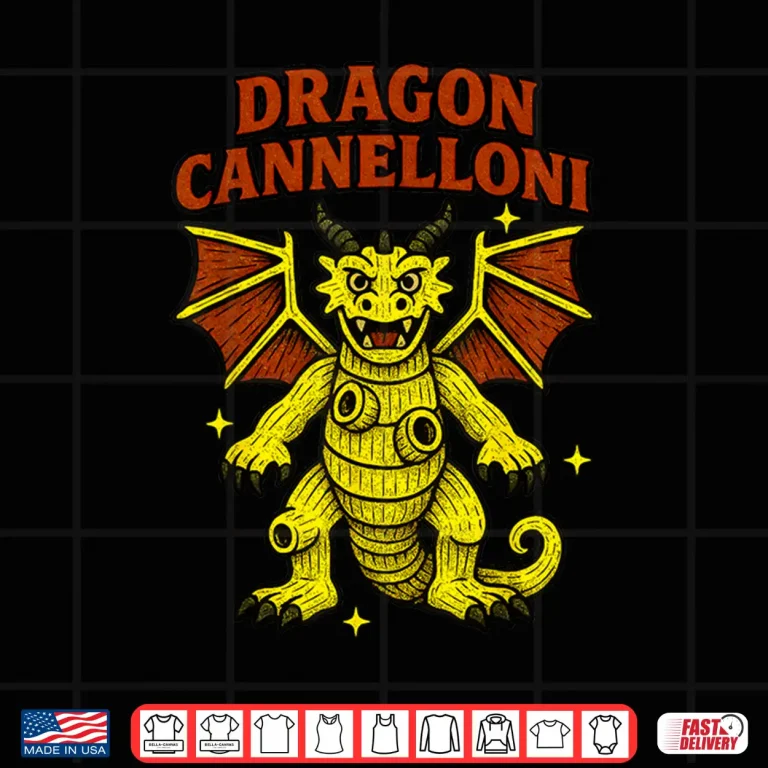 Dragon Cannelloni Funny Italian Brainrot Pasta Kids Meme Shirt 4 Design Dragon Cannelloni Funny Italian Brainrot Pasta Kids Meme Shirt