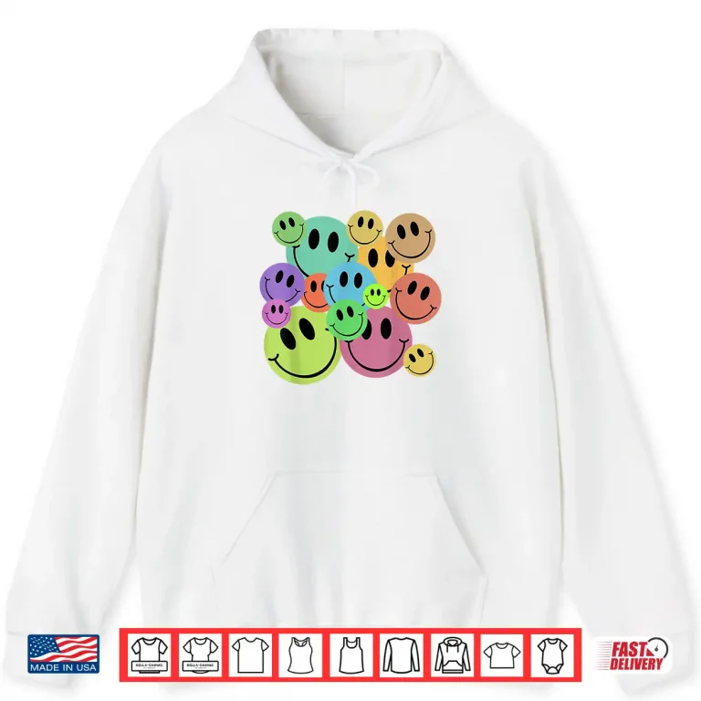 Hoodie Smile Face Vintage Trendy Shirt
