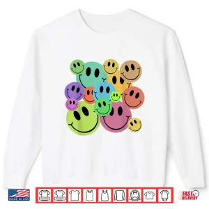 Sweatshirt Smile Face Vintage Trendy Shirt