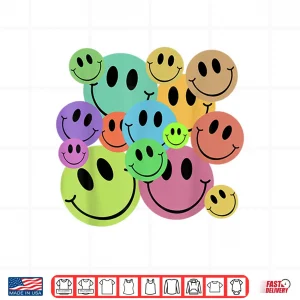 Design Smile Face Vintage Trendy Shirt