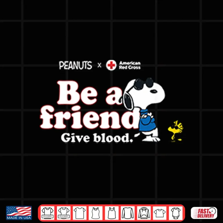American Red Cross Snoopy Shirt 4 Design American Red Cross Snoopy Shirt
