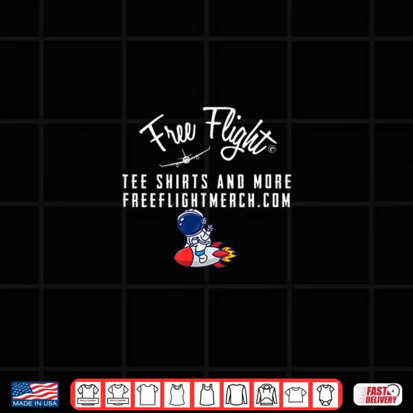 Free Flight Merch Shirt 4 Design Free Flight Merch Shirt