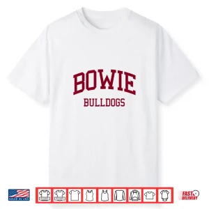 Bowie High School Hs Bowie Md Retro Sports Shirt