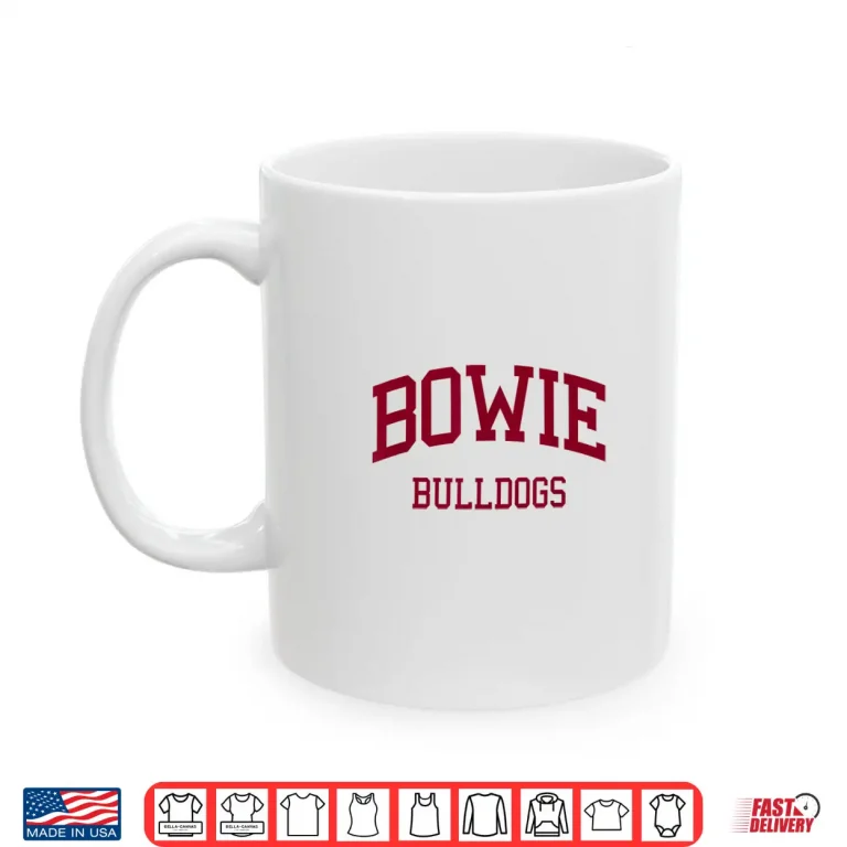 Bowie High School Hs Bowie Md Retro Sports Shirt 3 Mug Bowie High School HS Bowie MD Retro Sports Shirt