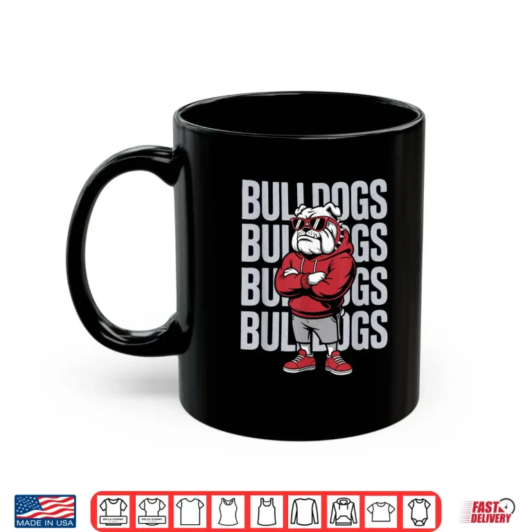 Mug Retro Bulldogs Shirt