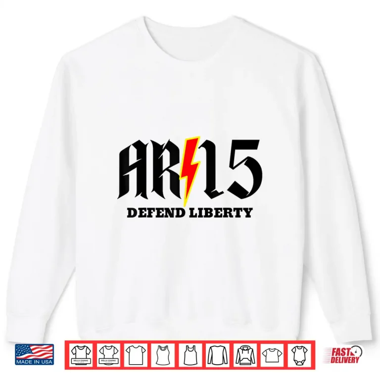 Sweatshirt AR15 Defend Liberty Shirt 1