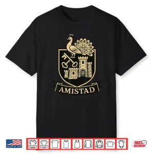 Amistad Friendship Emblem The Proud Peacock Crest Shirt