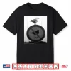 Funny Seagull Defying Rules Rebel Bird On Forbidden Sign Shirt