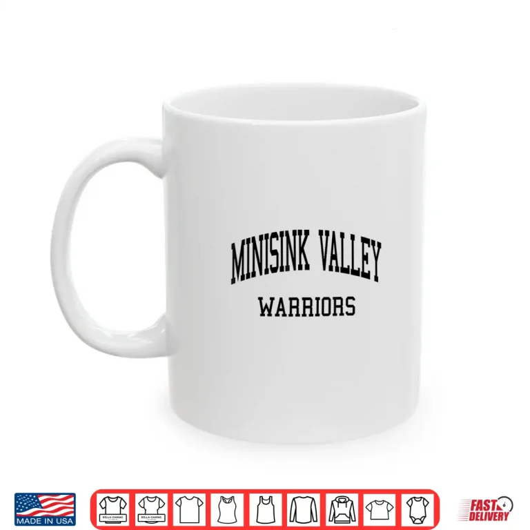 Mug Minisink Valley HS Slate Hill NY Retro Sports Shirt 1