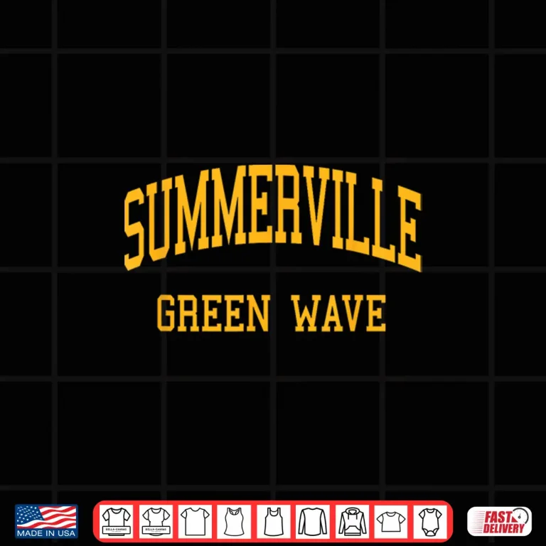 Design Summerville High School HS Summerville SC Retro Sports Shirt 1