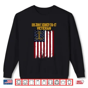 Sweatshirt USS John F Kennedy CVA 67 Aircraft Carrier Veterans Day Shirt 1