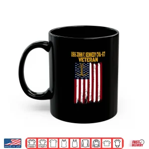 Mug USS John F Kennedy CVA 67 Aircraft Carrier Veterans Day Shirt 1