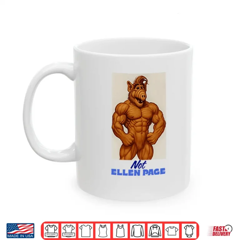 Mug ALF Not Ellen Page Shirt