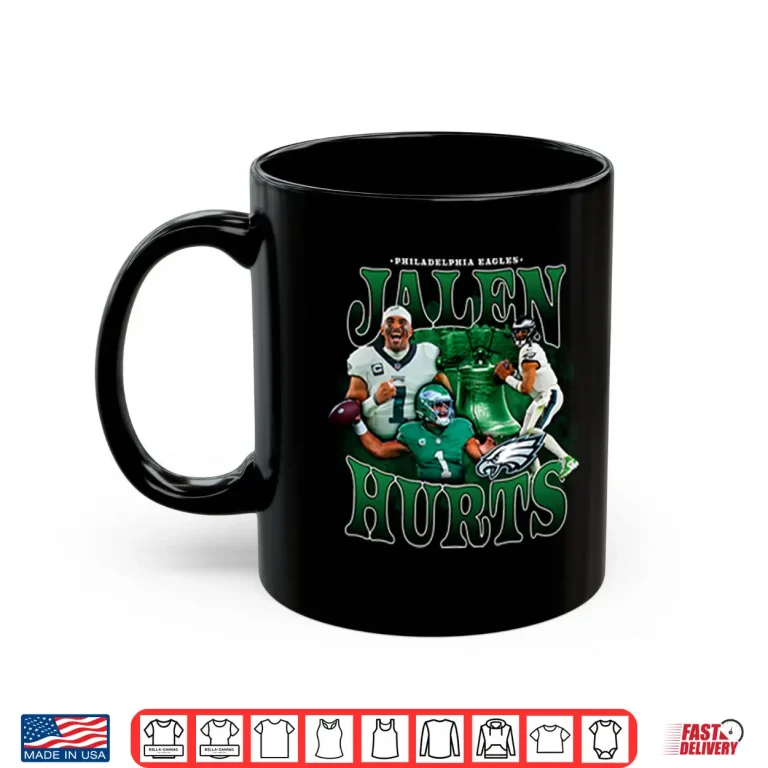 Philadelphia Eagles Jalen Hurts Shirt 3 Mug Philadelphia Eagles Jalen Hurts Shirt