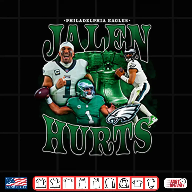 Philadelphia Eagles Jalen Hurts Shirt 4 Design Philadelphia Eagles Jalen Hurts Shirt