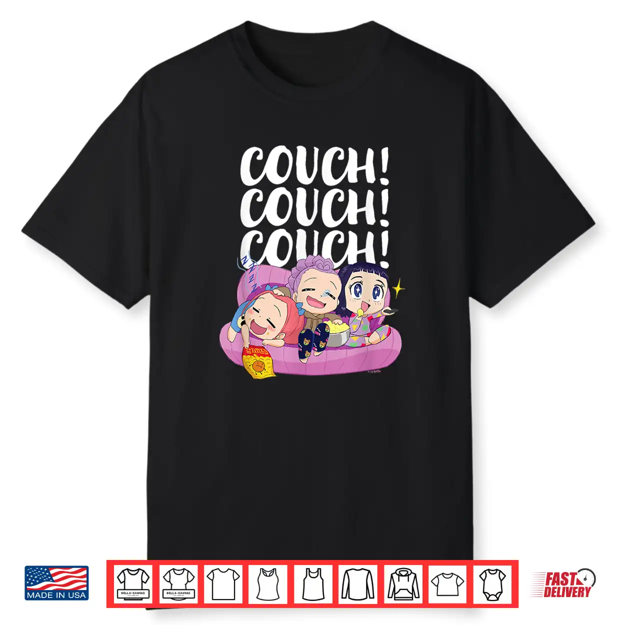 Couch Couch Couch Kpop Demon Hunter Shirt Couch Couch Couch Kpop Demon Hunter Shirt