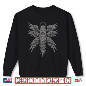 Sweatshirt Seraphim Bible Accurate Angel Enoch Eye Esoteric Aesthetic Shirt
