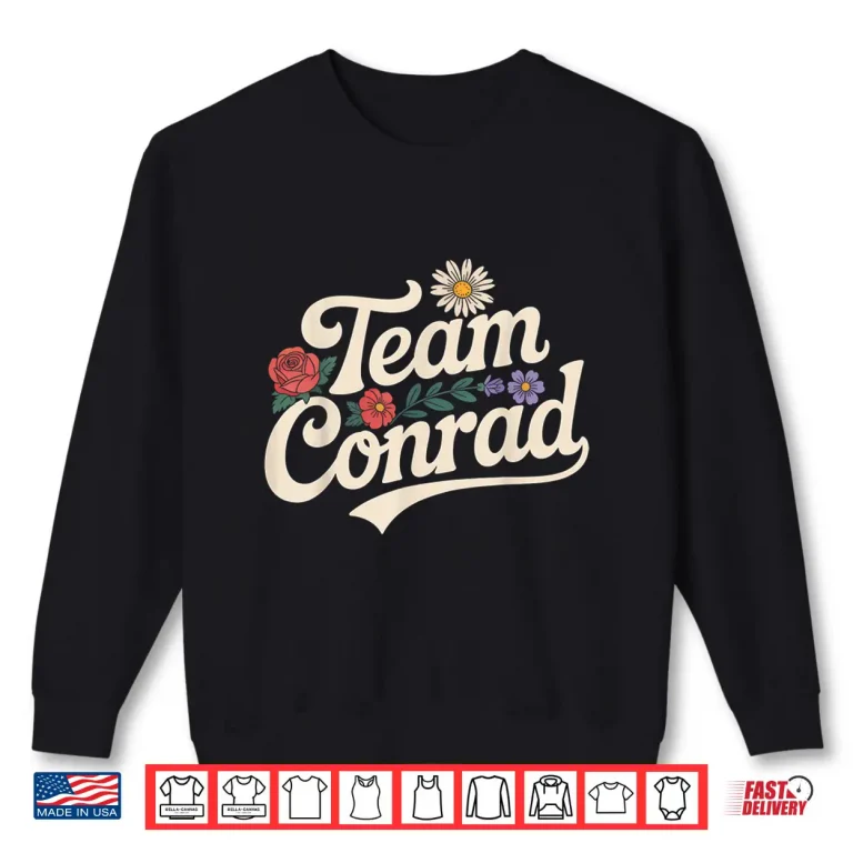 Sweatshirt Floral Team Conrad Shirt 1
