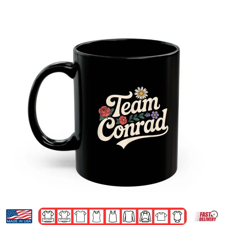 Mug Floral Team Conrad Shirt 1