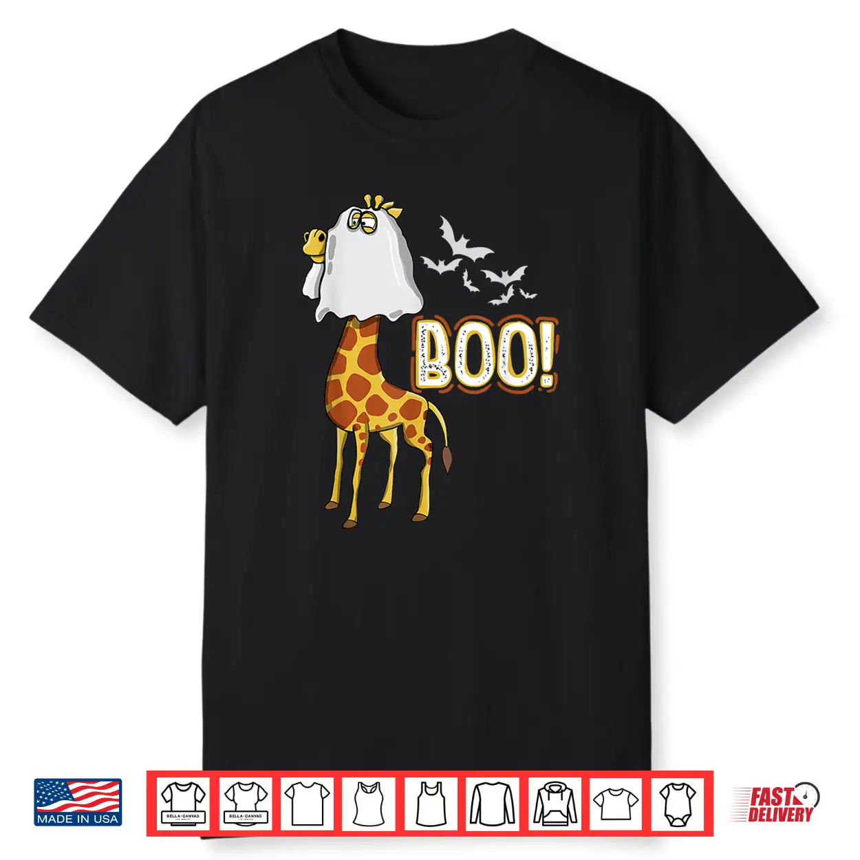 Giraffe Boo Halloween Costume Shirt Giraffe Boo Halloween Costume Shirt