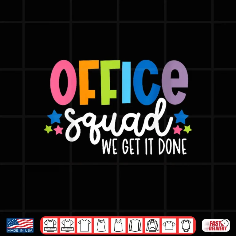 Design Office Squad We Get It Done Back To School Shirt