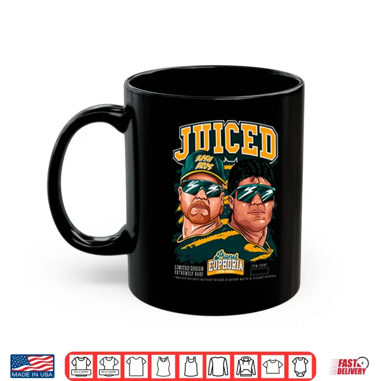Mug Juiced Bash Bros Mark McGwire And Jose Canseco Shirt