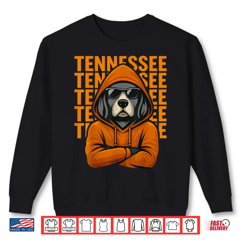 Sweatshirt Cool Tennessee Dog Lovers Coonhound Shirt 1