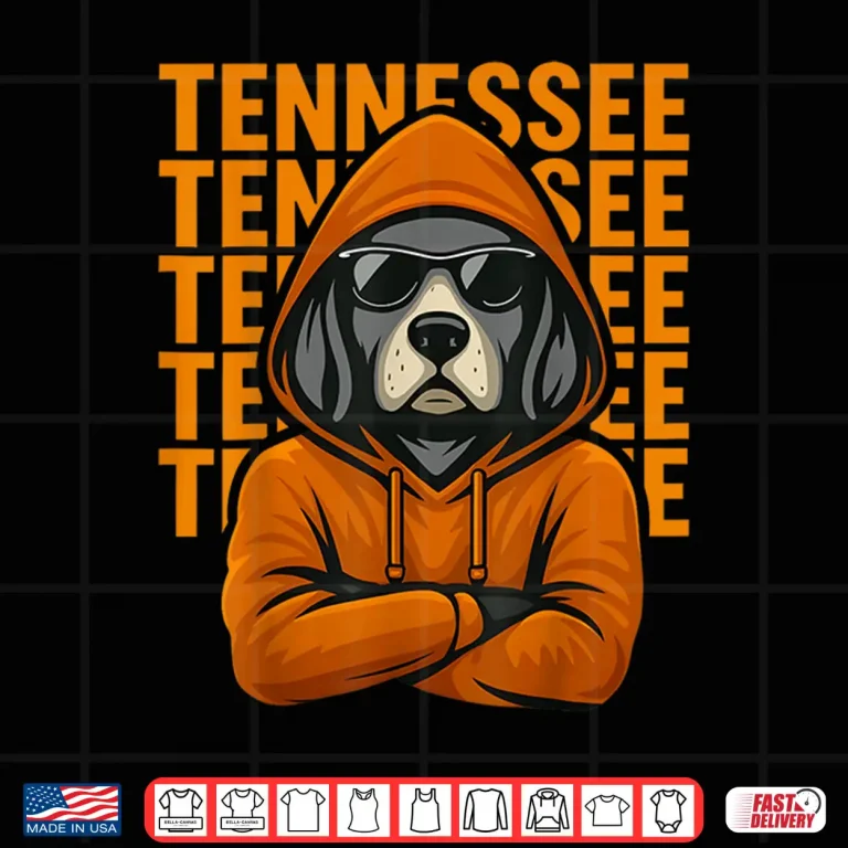 Design Cool Tennessee Dog Lovers Coonhound Shirt 1