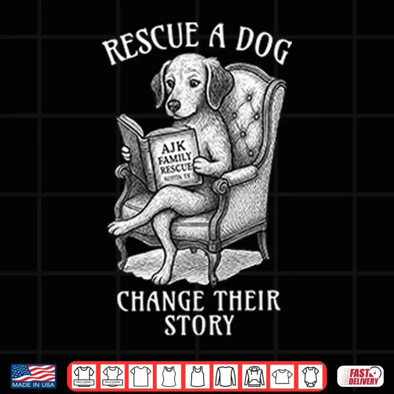 Design Rescue A Dog Change Their Story Shirt