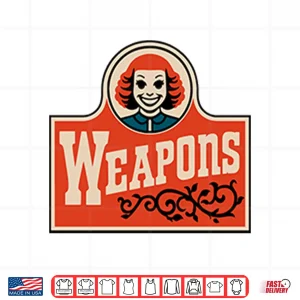 Design Weapons Movie Gladys Wendys Parody Shirt