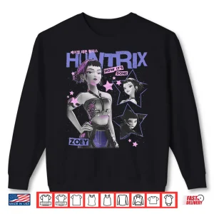 Sweatshirt Huntrix Zoey How Its Done Retro Poster Shirt