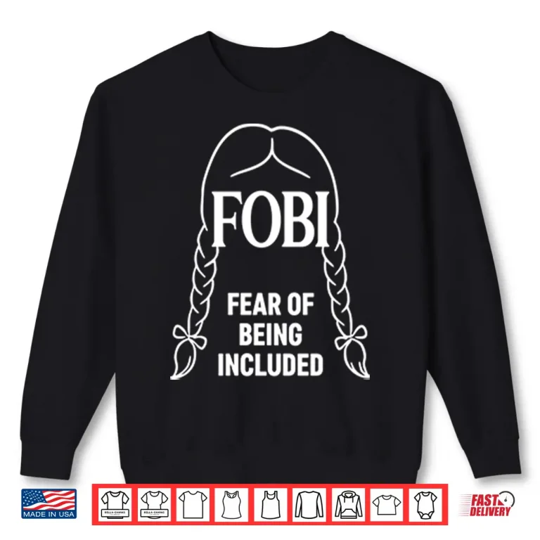 Sweatshirt Wednesday Addams FOBI Fear Of Being Included Shirt