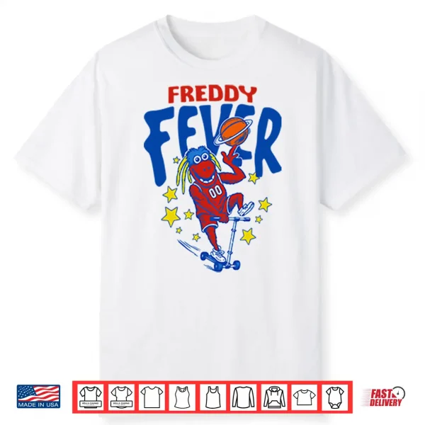 Freddy Fever Mascot Indiana Fever Basketball Shirt