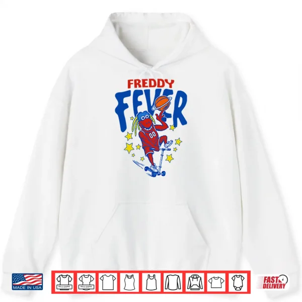 Hoodie Freddy Fever Mascot Indiana Fever Basketball Shirt