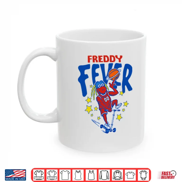 Mug Freddy Fever Mascot Indiana Fever Basketball Shirt