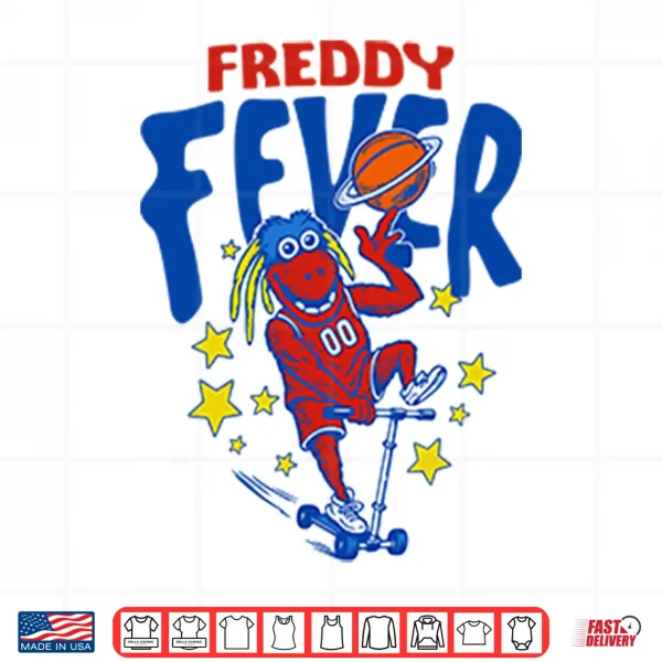 Design Freddy Fever Mascot Indiana Fever Basketball Shirt