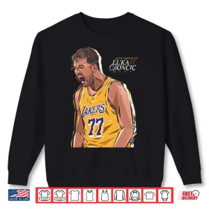 Sweatshirt Luka Doncic Lakers Shirt