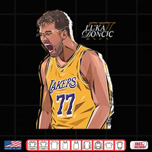 Design Luka Doncic Lakers Shirt