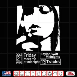 Design Taylor Swift Midnights Album Cover Shirt