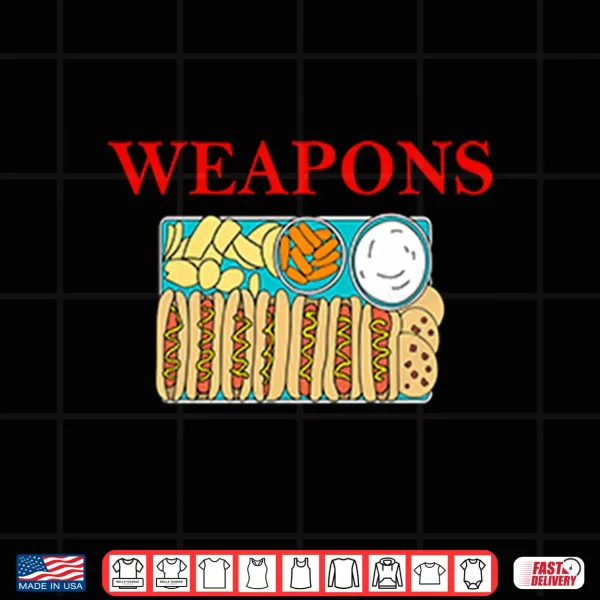 Design Weapons Snack Shirt