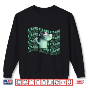 Sweatshirt Cute Lizard Meme Aesthetic Shirt