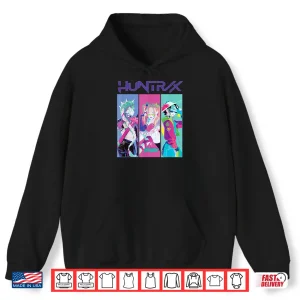 Hoodie HUNTRIX Girls Cyberpunk Style K Pop Demon Hunter Shirt