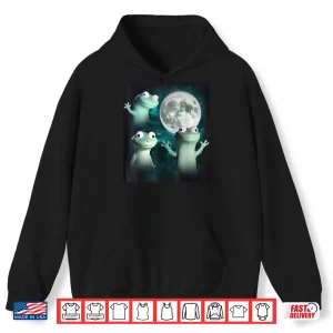 Hoodie Lizard Lizard Lizard Funny Lizard Moon Shirt