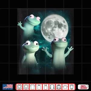 Design Lizard Lizard Lizard Funny Lizard Moon Shirt